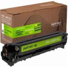 Картридж Patron HP 128A CE322A Green Label PN-128AYGL (CT-HP-CE322A-Y-PN-GL) желтый