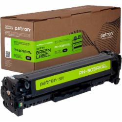 Картридж Patron HP 305A CE410A Green Label PN-305AKGL (CT-HP-CE410A-B-PN-GL) черный