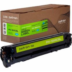 Картридж Patron HP 131A CF211A Green Label PN-131AСGL (CT-HP-CF211A-C-PN-GL) голубой