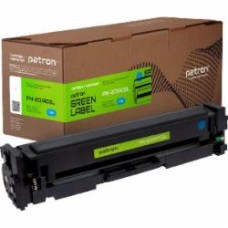 Картридж Patron HP 201A CF401A Green Label PN-201ACGL (CT-HP-CF401A-C-PN-GL) голубой