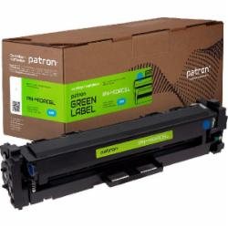 Картридж Patron HP 410A CF411A Green Label PN-410ACGL (CT-HP-CF411A-C-PN-GL) голубой