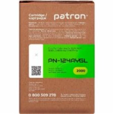 Картридж Patron HP 124A Q6002A Green Label PN-124AYGL (CT-HP-Q6002A-Y-PN-GL) желтый