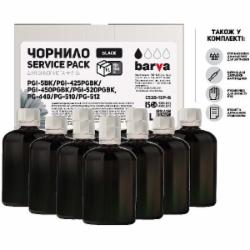 Чернила BARVА Canon PGI-520 10x100 мл Service Pack (C520-1SP-B) черный