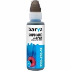 Чернила BARVА Epson 106 C специальные 100 мл флакон OneKey (1K) (E106-783-1K) cyan