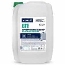Антифриз YUKO Concentrate Super G11 -80 °C 10 л зеленый