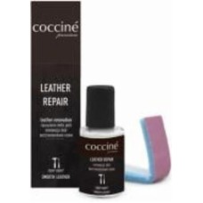 Крем для обуви COCCINE LEATHER REPAIR для гладкой кожи с кисточкой №02 10 мл черный