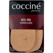 Подпяточник кожаный на латексе HEEL PAD LATEX-LEATHER COCCINE р.S бежевый
