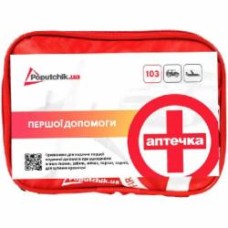 Аптечка медицинская Poputchik первой помощи согласно ТУ (02-040-М)