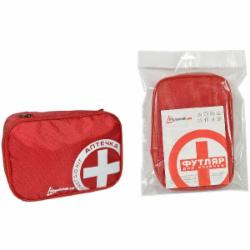 Футляр для аптечки Poputchik красный Ф-02-005-М