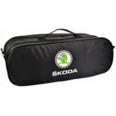 Сумка-органайзер в багажник Skoda 50х18х18 см 03-108-2Д Poputchik черный