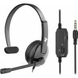 Гарнитура 2E CH12 Mono On-Ear 3.5 мм/2x3.5 мм black (2E-CH12MJ)