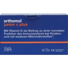 Витаминный комплекс Orthomol Junior C plus Лесные ягоды Апельсин и Мандарин 14 дней 14 шт./уп.