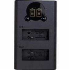 Зарядное устройство PowerPlant GoPro DL-AHDBT901 для двух аккумуляторов