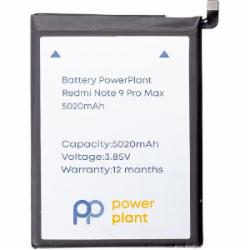 Аккумулятор PowerPlant Xiaomi Redmi Note 9 Pro Max (BN52) 5020 мА/ч (SM220373)