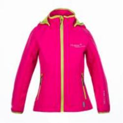 Куртка для девочки HUPPA Softshell Janet 1 р.134 фуксия/лайм 18000100-00163-00M