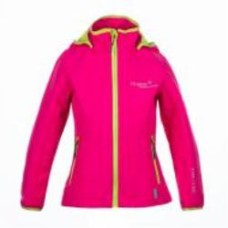 Куртка для девочки HUPPA Softshell Janet 1 р.146 фуксия/лайм 18000100-00163-0XL