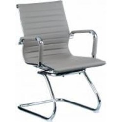 Кресло Special4You Solano office artleather Е5883 серый