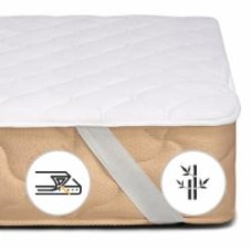 Наматрасник MirSon Natural Line Стандарт Bamboo 968 обычный с резинкой по углам 26х90x200 см 2200000836083