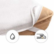 Наматрасник MirSon Terry Waterproof 217 водонепроницаемый с резинкой по углам 26х160x200 см 2200000327505