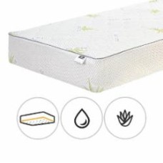 Наматрасник MirSon №1004 Alberto Eco Aloe Vera водонепроницаемый с резинкой по периметру 26х60x120 см 2200001489769