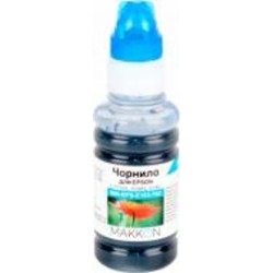 Чернила MAKKON Epson EcoTank L-1110/L-3100/L-3150 (IMN-EPS-E103-70C) cyan