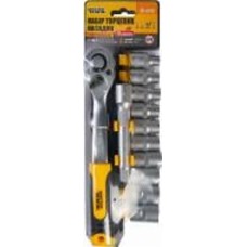 Набор ручного инструмента MasterTool CrV 1/2