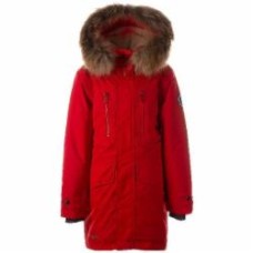 Пальто-куртка для мальчика HUPPA David 1 р.128 красный 12270120-70004-128