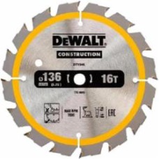 Пильный диск DeWalt Construction 136x30x1,7 Z16 DT1946