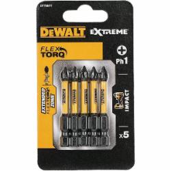 Набор бит DeWalt Impact Torsion Extreme 5 шт. DT7997T