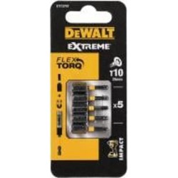 Набор бит DeWalt Impact Torsion Torx Т10 L=25 мм 5 шт. DT7379T