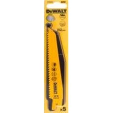 Набор пилочек для сабельной пилы DeWalt биметаллическое по дереву 5 шт. DT2359