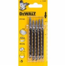 Набор пилочек для электролобзика DeWalt для древесины 5 шт. DT2166