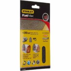 Сетка шлифовальная Stanley 100х165 мм 3 листа STA39102