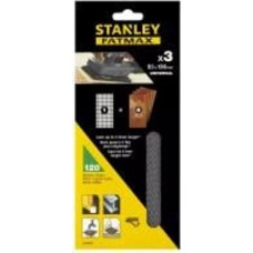Сетка шлифовальная Stanley 93х190 мм 3 листа STA39037