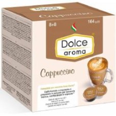 Кофе в капсулах Dolce Aroma Сappuccino для системы Dolce Gusto 13.5 г х 8 шт + 7 г х 8 шт