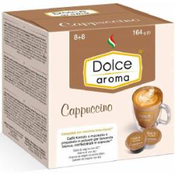Кофе в капсулах Dolce Aroma Сappuccino для системы Dolce Gusto 13.5 г х 8 шт + 7 г х 8 шт