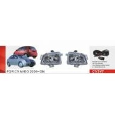 Фара противотуманная DLAA Chevrolet Aveo Hatchback/2002-08/CV-247W 55 Вт Вт 12В В