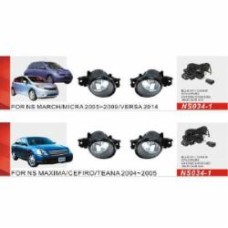 Фара противотуманная DLAA Nissan Maxima/Qashqai/Teana/Micra NS-034-LED-1 9 Вт 12 В