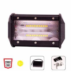 Фара рабочего света PULSO WLP-72B2 SPOT 24LEDx3W/10-30V/72W/6000K 72 Вт 12 В