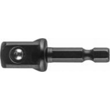 Адаптер GRAPHITE ударный 1/4 Hex-1/2 Square сталь S2 1 шт. 56H556