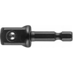 Адаптер GRAPHITE ударный 1/4 Hex-1/2 Square сталь S2 1 шт. 56H556