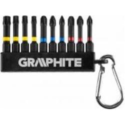 Набор бит GRAPHITE ударные 10 шт. 56H562