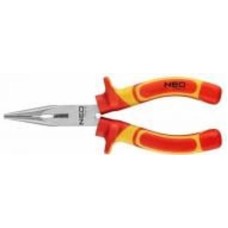 Плоскогубцы NEO tools удлиненные 180 мм 1000 В CrV полированные 1 шт. 01-224