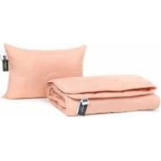 Набор антиаллергенный Eco-Soft всесезонный №1741 Eco Light Coral (одеяло и подушка 50x70 средняя) 200x220 см MirSon коралловый
