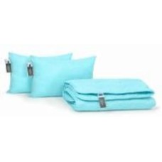 Набор антиаллергенный 3M ТМ Thinsulate ТМ Всесезонный №1667 Eco Light Blue (одеяло и подушки 50х70 среднии) 220x240 см MirSon голубой