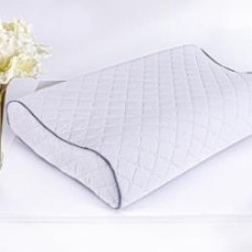 Подушка ортопедическая №6020 Steep Line Silver (2200003261226) MirSon 58x40x10,5 белый