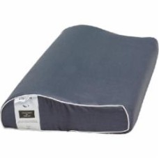 Подушка ортопедическая №6112 Delicate satin Iron grey KIDDY Boy (2200003262667) MirSon 50x29x5/8 темно-серый