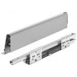 Метабокс Hafele 552.54.695 Matrix Box S до 35 кг 120х500 мм с доводчиком серый