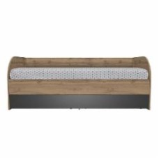 Кровать DC Linda 80x180 см дуб тахо/графит