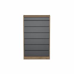 Тумба для обуви DC Sofi 2 700x256x1159 мм дуб тахо/серый